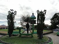 Praça Joaquim Rodrigues no centro de Alto do Rodrigues-Foto:Walter Leite