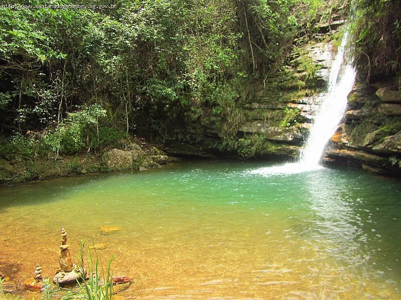 CACHOEIRA DA GUA LIMPA EM SANTANA DO GARAMBU - MG - SANTANA DO GARAMBU - MG