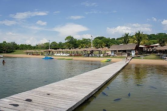 TRAPICHE DE ACESSO  TIROLESA NA PRAIA DA FIGUEIRA EM BONITO-MS-FOTO:PAULO YUJI TAKARADA - BONITO - MS