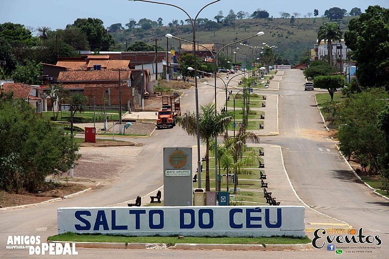 IMAGEM DA CIDADE  DE SALTO DO CU - MT - SALTO DO CU - MT