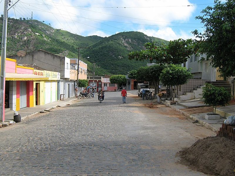 SERRA DO VENTO-PE-RUA DA CIDADE-FOTO:ERI MARTINS - SERRA DO VENTO - PE