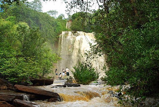 JUAZEIRO DO PIAU-PI-LINDA CACHOEIRA-FOTO:CONNHECER.TUR.BR - JUAZEIRO DO PIAU - PI