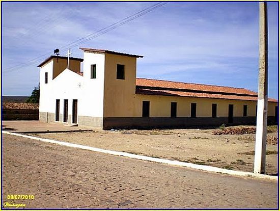 IGREJA MATRIZ-FOTO:WASHINGTON@SILVA - PAVUSSU - PI