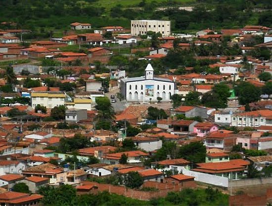 VISTA DA IGREJA MATRIZ DE JAGUARARI-FOTO:HEBERTEGUEDES - JAGUARARI - BA