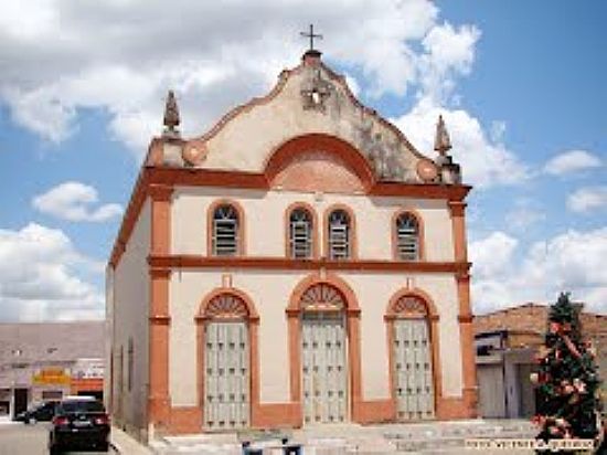 MATRIZ DE SO MAXIMILIANO KOLBE EM LAGOA DA CANOA-FOTO:VICENTE A. QUEIROZ - LAGOA DA CANOA - AL