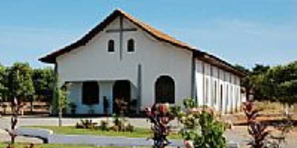 Igreja Matriz de Santa Rita em Santa Rita do Trivelato-Foto:Eduardo Gomes de Andrade