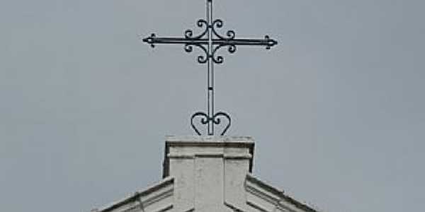 Frecheiras da Lama-PI-Detalhe na Torre da Igreja de N.Sra.do Rosrio-Foto:Ailton Ponte