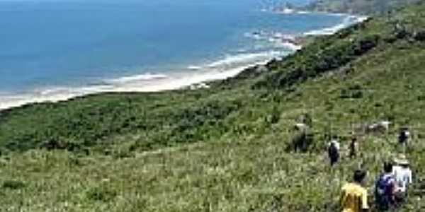 Chegada na Praia da Galheta-Foto:ecoviagem.uol.