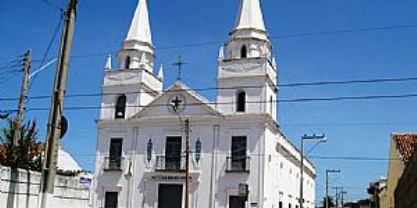 Igreja Nosso Senhor do Bonfim. Construo de 1772. Aracati, Cear - por Francisco Edson Mendona Gomes 