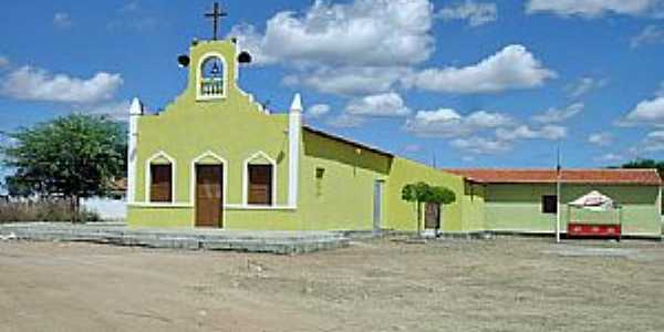 Arneiroz-CE-Igreja no Povoado Planalto-Foto:WLuiz