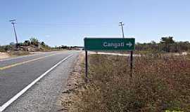 Cangati - Cangati-CE-Trevo de acesso-Foto:washington Luiz