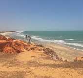 Imagens da Praia de Morro Branco - CE