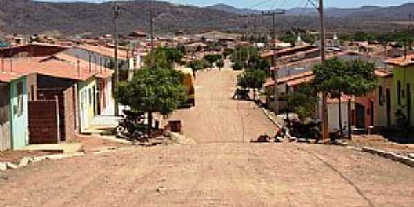 Quiterianpolis-CE-Rua principal e vista da cidade e regio-Foto:Ccero Lacerda