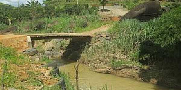 Alto Caldeiro-ES-Ponte em estrada rural-Foto:mapio.net