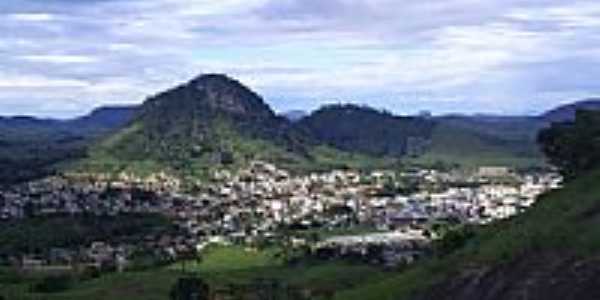 Vista da cidade de Ecoporanga-Foto:Alfa Sonorizao