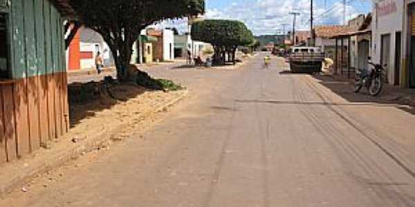 Itaipava do Graja-MA-Rua central-Foto:Cleomilton Pereira