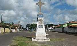 Palmeirndia - Cruzeiro na praa de Palmeirndia-MA-Foto:palmeirandiamunicipio.