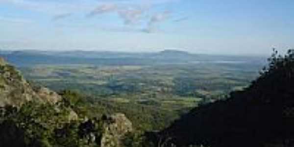 Vista de cima da Pedra Grande em Igarap-MG-Foto:igarapemg.