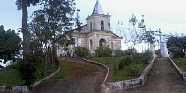 Sarandira-MG-Praa e Igreja de N.Sra.do Livramento-Foto:Raymundo P Netto 