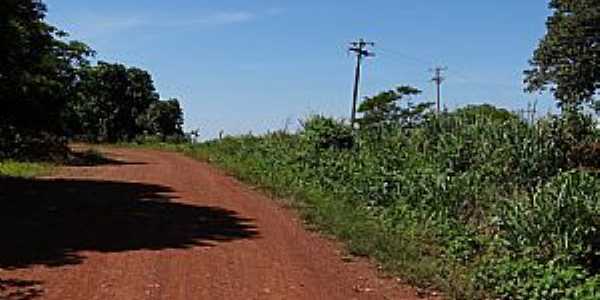 Entre Rios-MT-Estrada de terra-Foto:Leandro Luciano