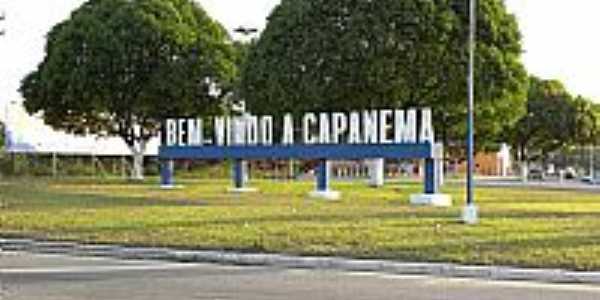 Entrada da cidade de Capanema-PA-Foto:Lowfill