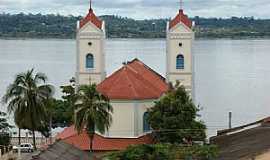 Itaituba - Itaituba-PA-Igreja de SantAna s margens do Rio Tapajs-Foto:Jos Parente de sousa