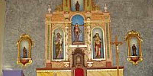 Altar da Capelinha de Santos Reis em Tacima(Campo de SantAna)-PB-Foto:Edneide Sousa