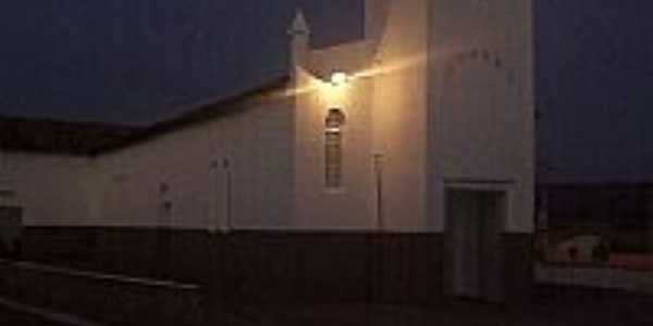 Vista noturna da Igreja Matriz-Foto:edvarton 
