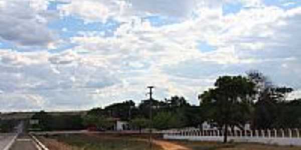 Rodovia em Ipiranga do Piau-Foto:PAPAGAIO