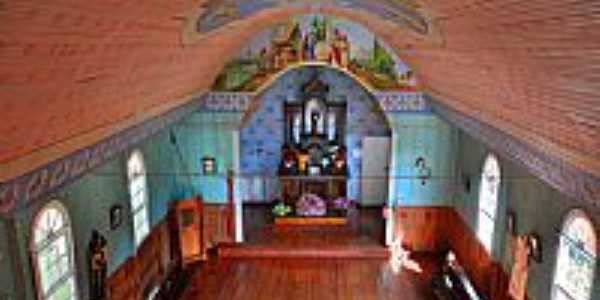 Mandirituba-SC-Interior da Capela de Santo Antnio-Foto:Mrcio Garmatz