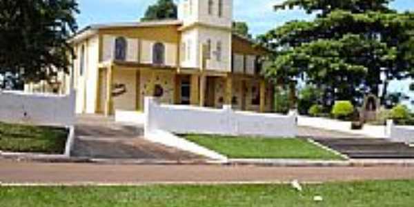 Igreja Matriz[Parquia de So Pedro] em Paran dOeste-Foto:rodrigues-py5rod