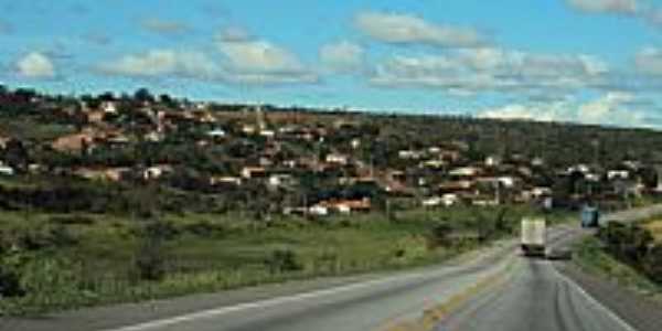 Lagoa Jos Luis-BA-Chegando na cidade-Foto:Alex Caracas.