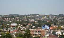 Panambi - Vista da cidade com Ips floridos