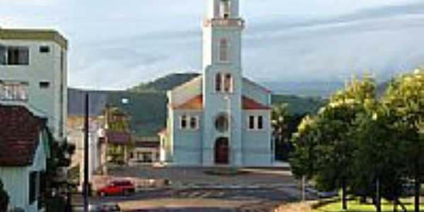 Igreja Matriz em gua Doce-SC-Foto:Diego Augusto Luches