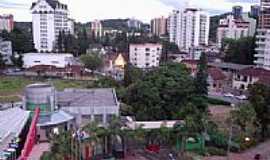 Joinville - Vista parcial da cidade de Joinville-Foto:THIAGO DAMBROS