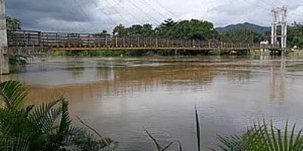 Juqui-SP-Vista da Ponte sobre o Rio Juqui-Foto:Luiz Pedro