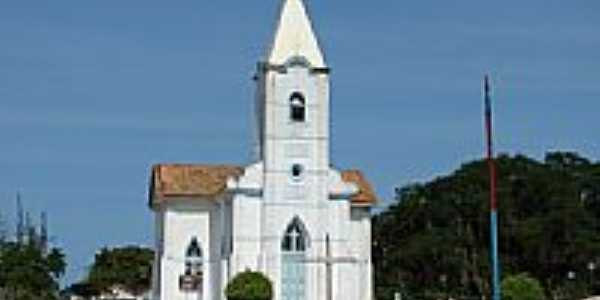 Igreja N.S. de Lourdes em Ponta da Areia, por Serjo.