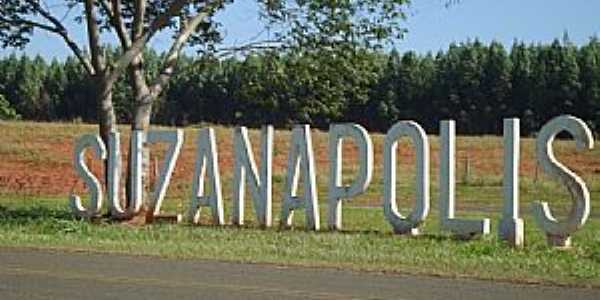 Suzanpolis-SP-Trevo de acesso-Foto:Eng Antonio Zizas Junior
